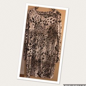 XL Vince Camuto Leopard Print Dress